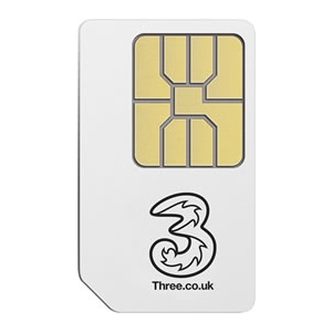Three Network SIM Card